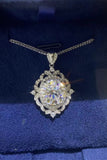 5 Carat Moissanite 925 Sterling Silver Necklace - Flyclothing LLC