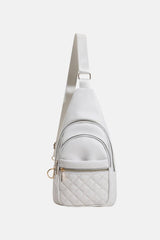 PU Leather Sling Bag - Trendsi