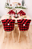 2-Pack Christmas Plaid Chair Covers - Flyclothing LLC