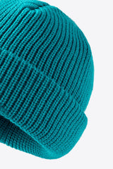 Calling For Winter Rib-Knit Beanie - Trendsi