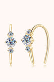 Moissanite 925 Sterling Silver Earrings - Flyclothing LLC