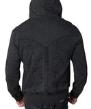 Rebel Spirit Vintage Cross Hoodie (Black) - Flyclothing LLC