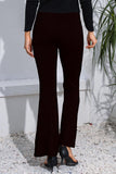 High Waist Long Flare Pants - Flyclothing LLC