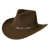 Black Creek Acorn 100 Percent Crushable Wool 3 1/4 Brim Hat - Flyclothing LLC