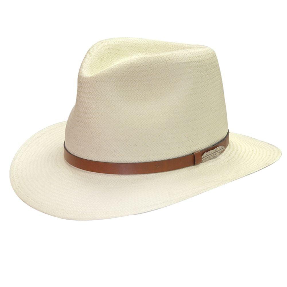 Black Creek Ivory Toyo Straw 2 1/2 Brim Hat - Flyclothing LLC