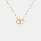 Heart Shape Spring Ring Closure Necklace - Flyclothing LLC