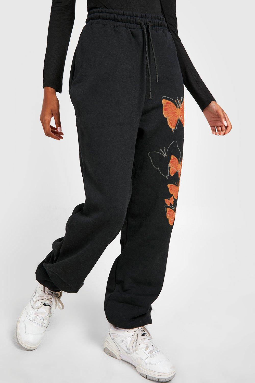 Simply Love Full Size Butterfly Graphic Sweatpants Flyclothing LLC