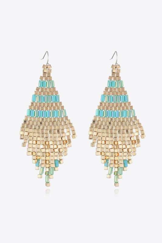 Beaded Dangle Earrings - Trendsi