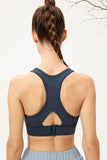 Scoop Neck Long Sports Bra - Flyclothing LLC