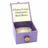 Mini Meditation Bowl Box: 2" Crown Chakra - DZI (Meditation) - DZI (Meditation)