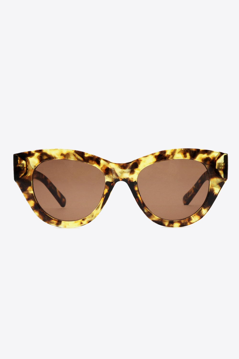 Tortoiseshell Polycarbonate Wayfarer Sunglasses - Flyclothing LLC