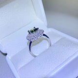 2 Carat Moissanite 925 Sterling Silver Ring - Flyclothing LLC