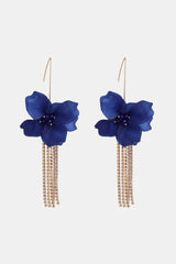 Flower Shape Acrylic Dangle Earrigs - Flyclothing LLC