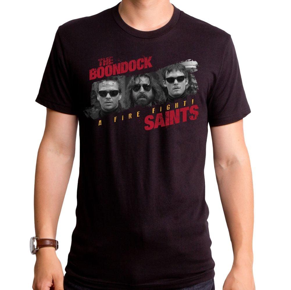 Boondocks saints fire fight black tee - Flyclothing LLC