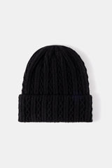 Mixed Knit Cuff Beanie - Flyclothing LLC