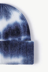 Tie-Dye Cuffed Knit Beanie - Flyclothing LLC