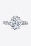 3 Carat Moissanite Side Stone Ring - Flyclothing LLC