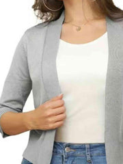 Open Front Cardigan - Flyclothing LLC