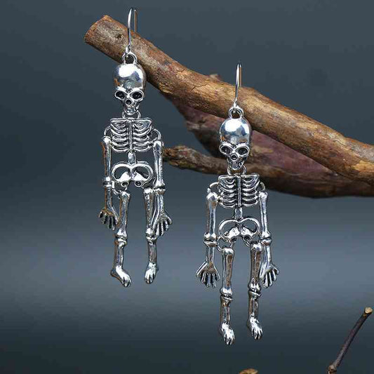 Skeleton Alloy Earrings - Flyclothing LLC