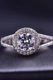 Shiny and Chic 2 Carat Moissanite Ring - Flyclothing LLC