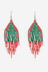 Christmas Beaded Earrings - Trendsi