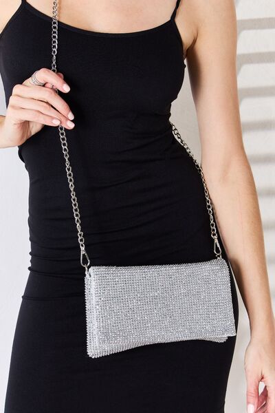 Forever Link Rhinestone Crossbody Bag - Flyclothing LLC