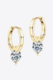 2 Carat Moissanite 925 Sterling Silver Drop Earrings - Flyclothing LLC