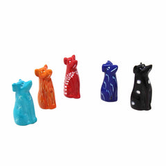 Soapstone Tiny Dogs - Assorted Pack of 5 Colors - Flyclothing LLC