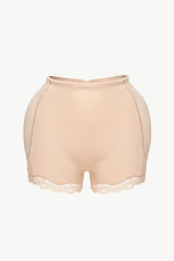 Full Size Lace Trim Shaping Shorts - Trendsi