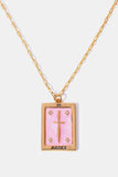 Tarot Card Pendant Copper Necklace - Flyclothing LLC