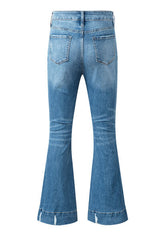 Cat's Whisker Bootcut Jeans with Pockets - Flyclothing LLC