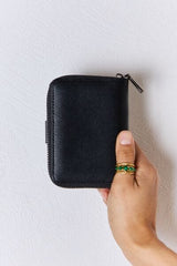 David Jones PU Leather Mini Wallet - Trendsi