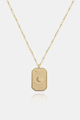 Stainless Steel 18K Gold-Plated Necklace - Flyclothing LLC