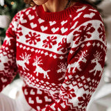 Christmas Raglan Sleeve Sweater - Flyclothing LLC