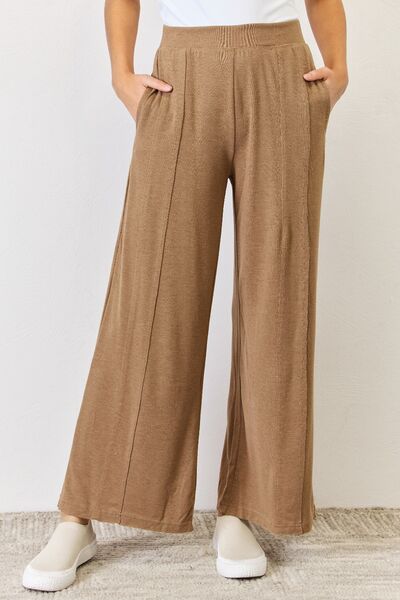 RISEN Ultra Soft Wide Leg Pants - Flyclothing LLC