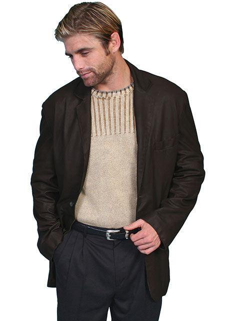 Scully BLACK MEN'S BLAZER - Flyclothing LLC