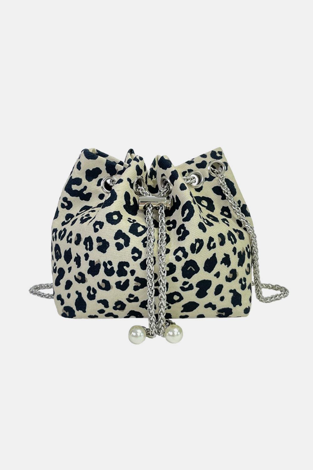 Animal print hot sale bucket bag