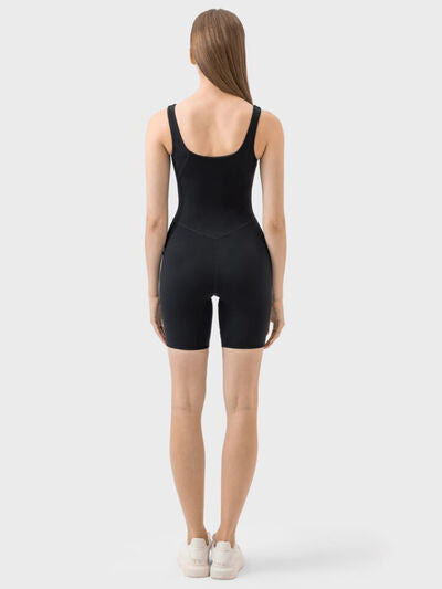 Wide Strap Active Romper - Flyclothing LLC