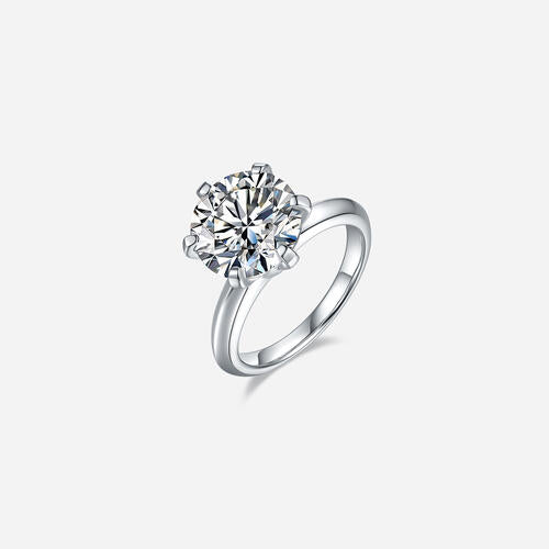 5 Carat Moissanite 925 Sterling Silver Ring - Flyclothing LLC