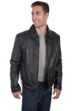 Scully BLACK /SOFT TOUCH LAMB WESTERN YOKE/CONCEALED JACKET - Flyclothing LLC