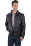 Scully BLACK /SOFT TOUCH LAMB WESTERN YOKE/CONCEALED JACKET - Flyclothing LLC