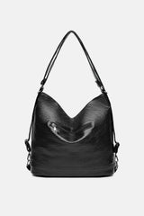 PU Leather Shoulder Bag - Trendsi