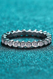 Moissanite 925 Sterling Silver Eternity Ring - Flyclothing LLC