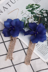 Flower Shape Acrylic Dangle Earrigs - Flyclothing LLC