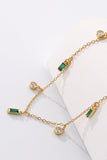 18K Gold Plated Multi-Charm Chain Necklace - Flyclothing LLC