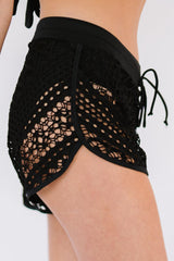 Tied Lace Swim Bottoms - Trendsi