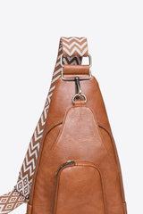 Take A Trip PU Leather Sling Bag - Flyclothing LLC