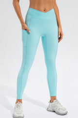 High Waist Active Leggings with Pockets - Flyclothing LLC