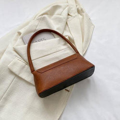 PU Leather Shoulder Bag - Trendsi