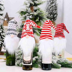 Assorted 2-Piece Wine Bottle Covers - Trendsi